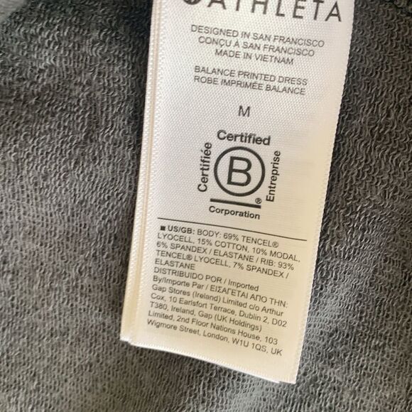 M Athleta camo dress/tunic - Picture 11 of 14